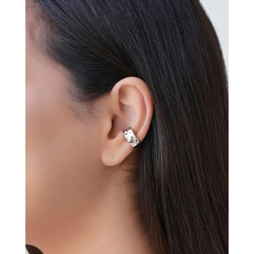Piercing Martelado Ródio Branco
