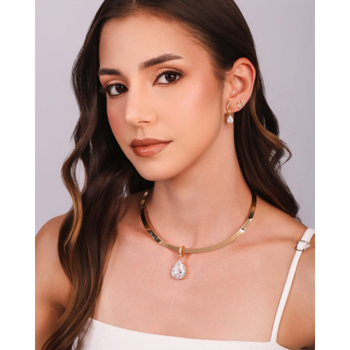 Aro Liso 5 mm Banhado a Ouro 18K