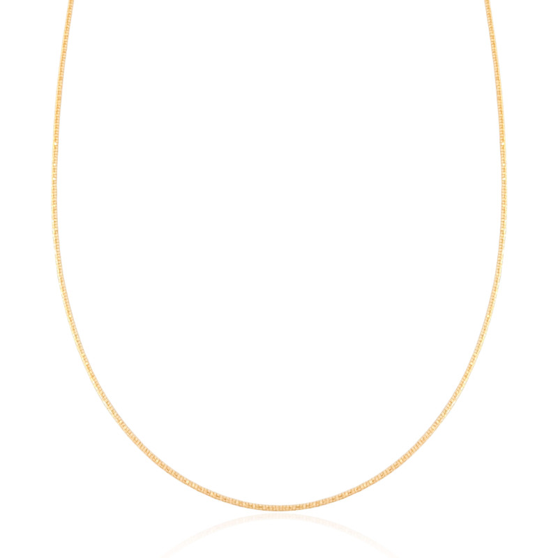 Gargantilha Aro Flexível Banhado a Ouro 18K