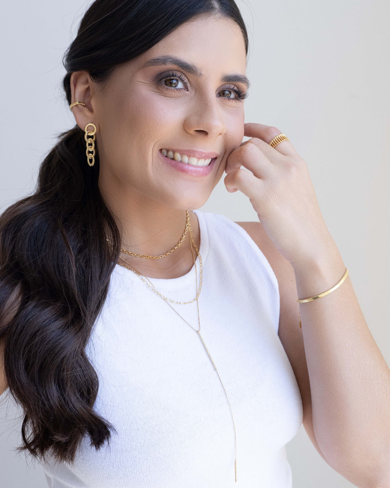 Choker Elos Portugueses Banhado a Ouro 18K