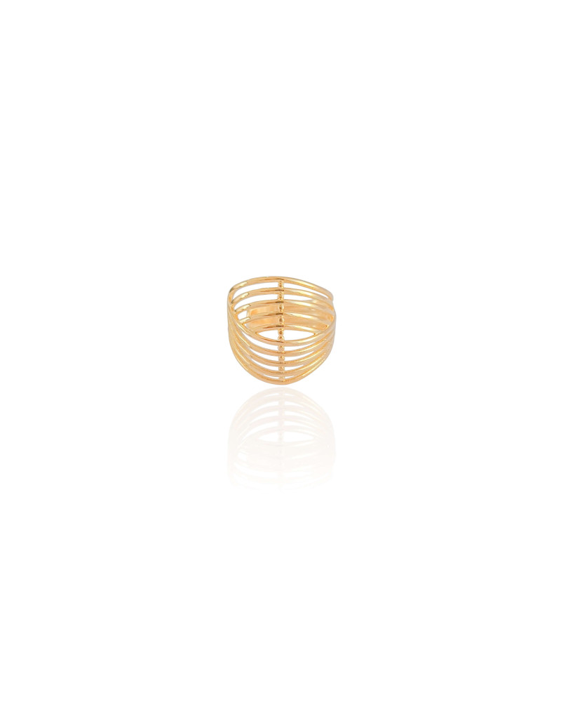 Piercing Filetes Banhado a Ouro 18K