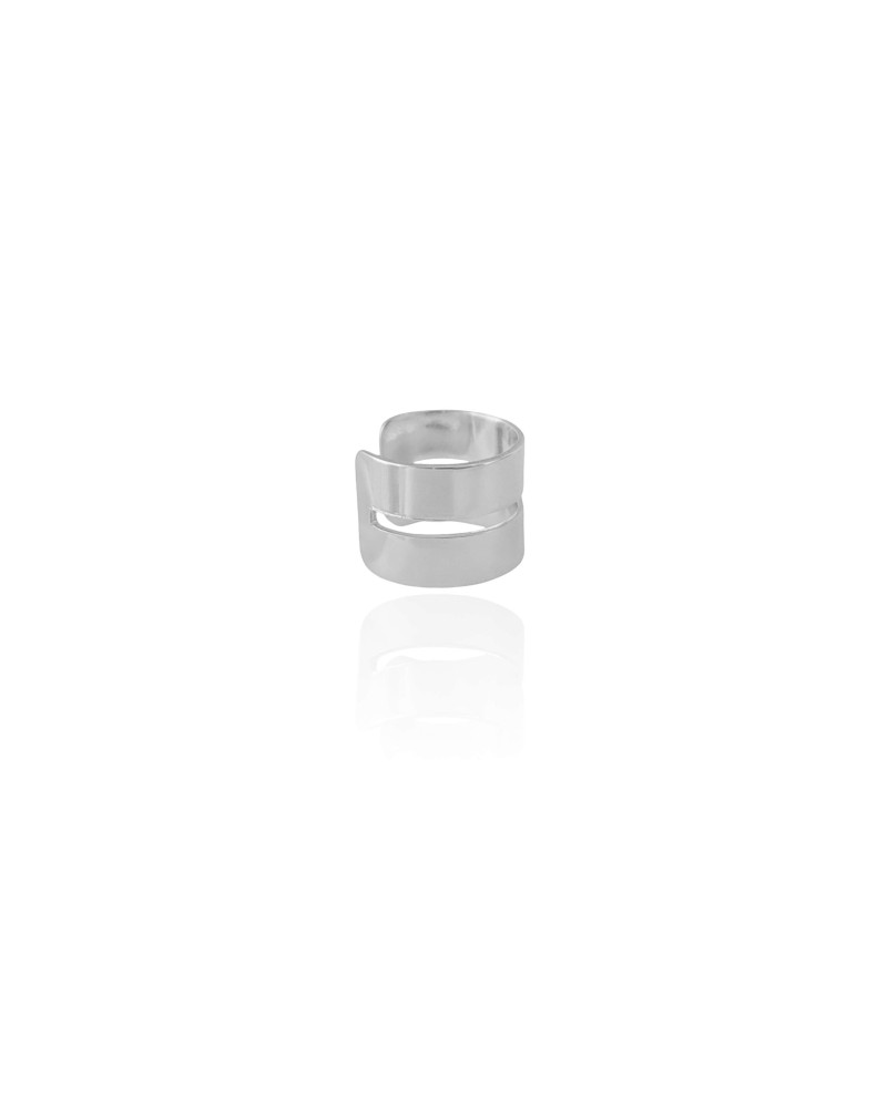Piercing Vazado Liso Ródio Branco