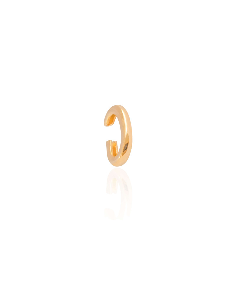 Piercing Liso Banhado a Ouro 18K
