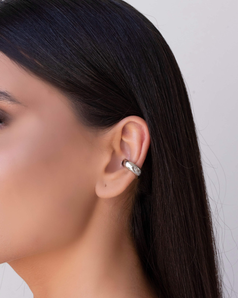 Piercing Tubo Liso Ródio Branco