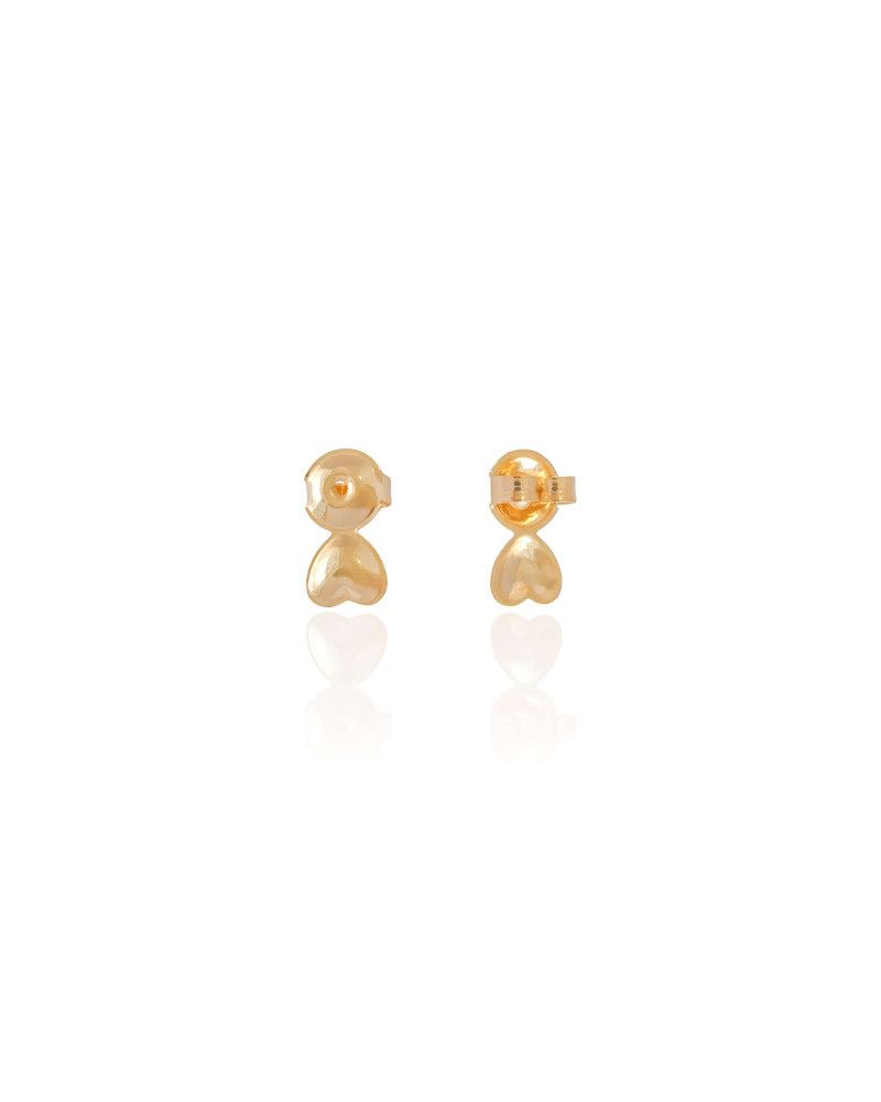Tarraxa Mágica Par Banhado a Ouro 18K