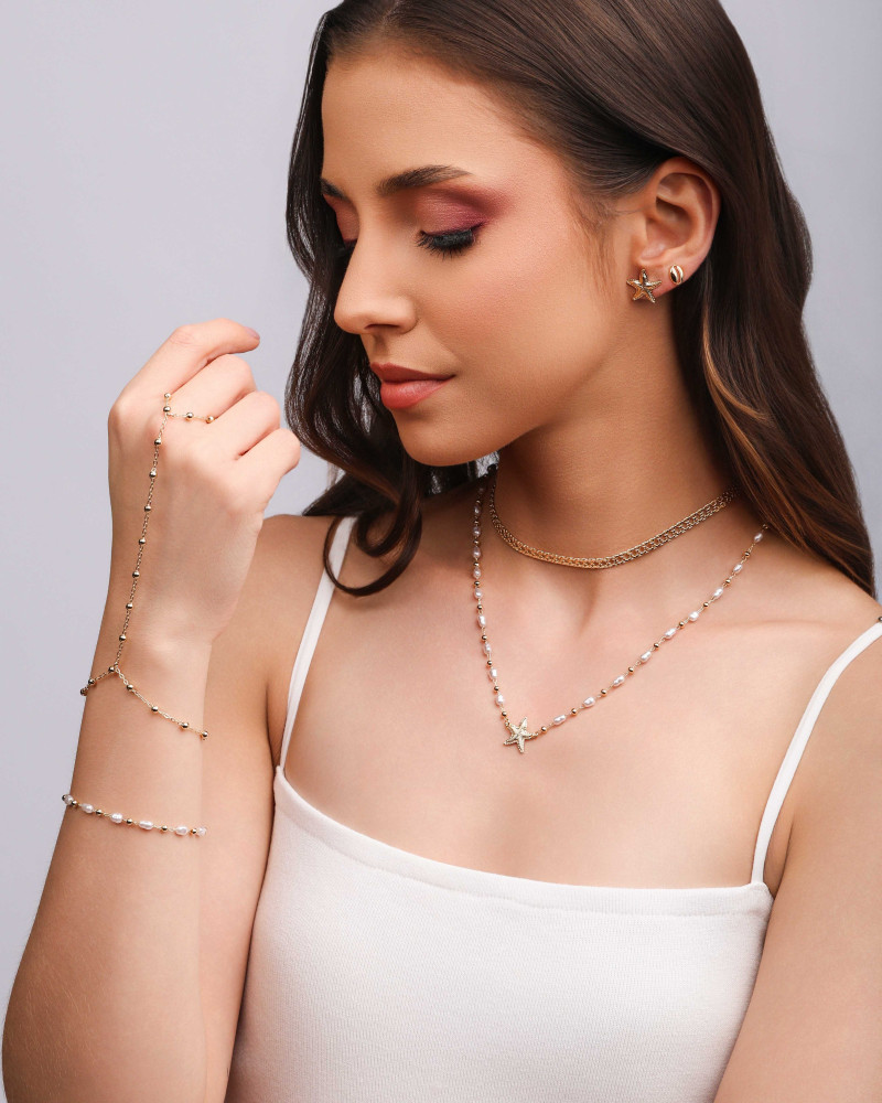 Choker Chinesca 5 mm Banhado a Ouro 18K