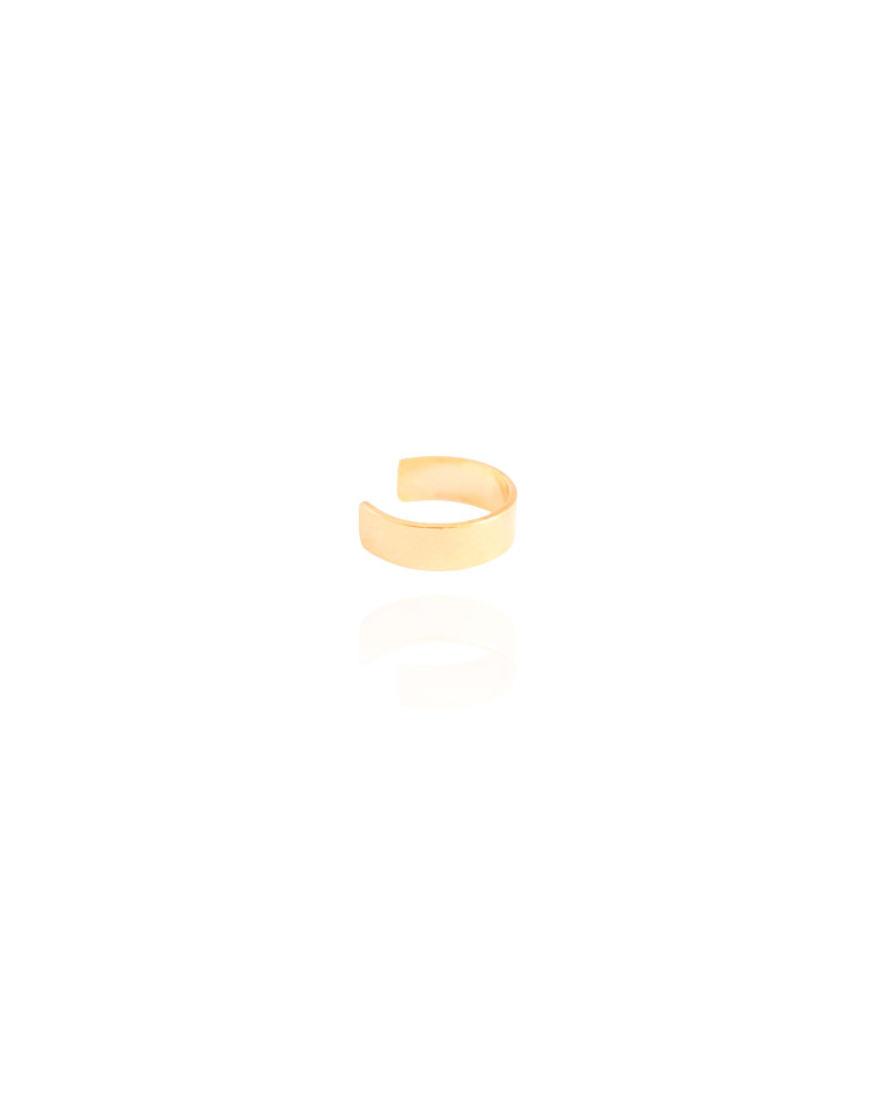 Piercing Fake Liso Banhado a Ouro 18K