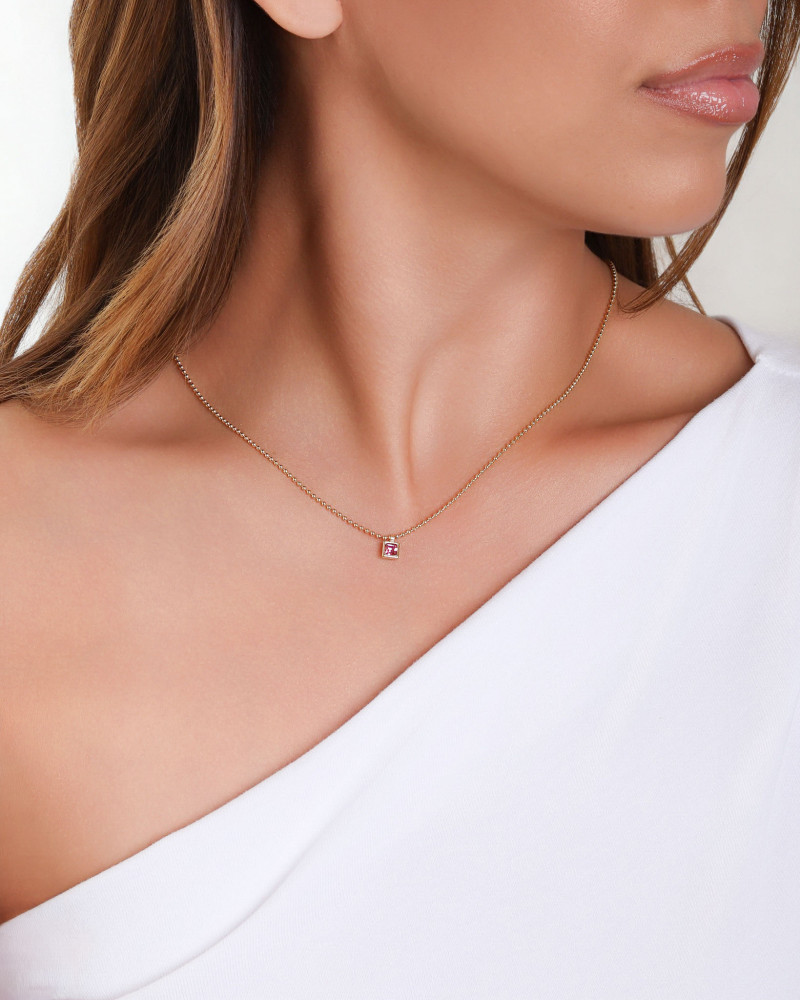 Conjunto Ametista Cravejado Banhado a Ouro 18K