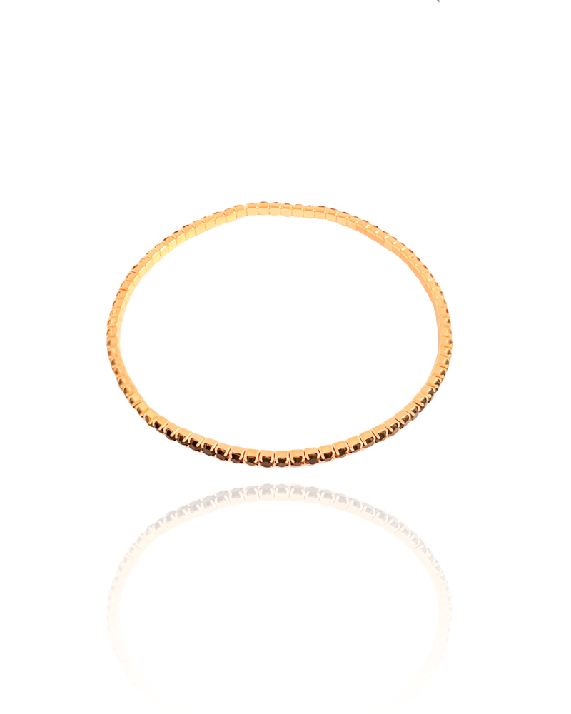 Pulseira Rivieira Preta 2 mm Maleável