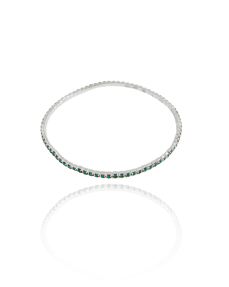 Pulseira Rivieira Turmalina 2 mm Maleável