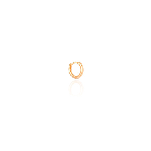 Piercing para Hélix Liso 9 mm Banhado a Ouro 18K