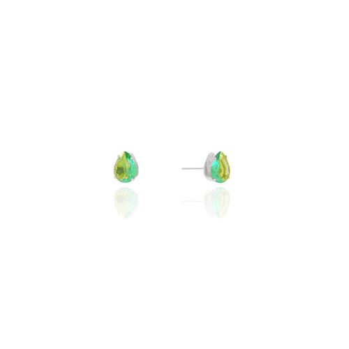 Brinco Gota Turmalina 8 mm