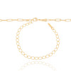 Choker Elos 3x9 mm Banhado a Ouro 18K
