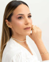 Choker Riviera Cristal Banhado a Ouro 18K