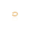 Piercing Tubo Liso Banhado a Ouro 18K