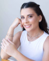 Pulseira Plaquinhas Redondas Achatadas Ródio Branco