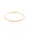 Pulseira Hematita Mola Banhado a Ouro 18K