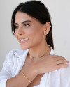 Aro Mola Espiral Banhado a Ouro 18K