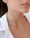 Aro Mola Espiral Banhado a Ouro 18K