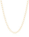 Gargantilhas Elos Trabalhados Banhado a Ouro 18K - 45 cm
