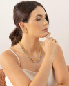 Gargantilha Grumet 6 mm Banhado a Ouro 18K - 45 cm