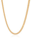 Gargantilha Grumet 6 mm Banhado a Ouro 18K - 45 cm