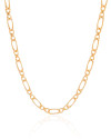 Choker Elos Torcidos Banhado a Ouro 18K
