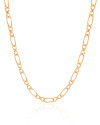Choker Elos Torcidos Banhado a Ouro 18K