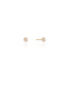 Brinco Pérola 4 mm Banhado a Ouro 18K