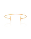 Bracelete Palito Liso Banhado a Ouro 18K