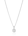 Gargantilha Veneziana Ponto de Luz Cravejado Cristal Ródio Branco - 45 cm