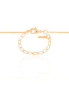Gargantilha Filho Menina Cravejado Cristal Banhado a Ouro 18K - 45 cm