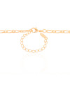 Gargantilha Elos 3 mm Banhado a Ouro 18K - 40 cm