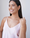 Gargantilha Canutilhos 1 mm Banhado a Ouro 18K - 40 cm