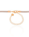 Gargantilha Cordão Marítimo Banhado a Ouro 18K - 45 cm