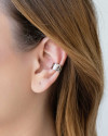 Piercing Liso Ródio Branco
