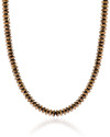 Choker Hematita Dourada 6 mm Banhado a Ouro 18K