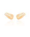 Ear Cuff Filetes Lisos 1.5 cm Banhado a Ouro 18K