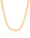 Choker Escamas 6 mm Banhado a Ouro 18K