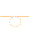 Choker Malha Quadrada 3 mm Banhado a Ouro 18K