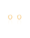 Brinco Argola Click Lisa 1.1 cm Banhado a Ouro 18K