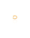 Piercing para Hélix Cravejado Cristal 9 mm Banhado a Ouro 18K