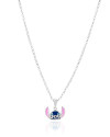 Gargantilha Infantil Elos Stitch 1.0 cm Ródio Branco - 45 cm