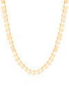Gargantilha Infantil Smile 5 mm Banhado a Ouro 18K - 31 cm