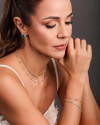 Choker Riviera Turmalina 2 mm Banhado a Ouro 18K