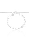 Gargantilha Longa Gota Cristal 2.6 cm Ródio Branco - 60 cm