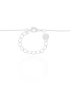 Gargantilha Gomos Gotas Turmalina Ródio Branco - 40 cm