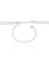 Choker Chinesca 5 mm Ródio Branco