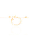 Choker Elos Mini Estrelas Banhado a Ouro 18K