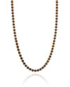 Choker Riviera Preto 3 mm Banhado a Ouro 18K - 30 cm